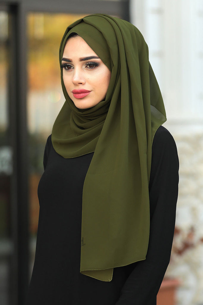 Plain Chiffon Hijabs